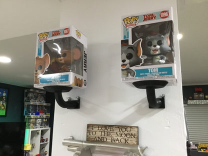 Funko Pop Wall Mount Stand, Shelf, SSWI Hang in Seconds - No Nails - Any Color