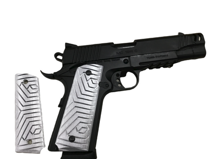 SSWI Full Size 1911 .45acp and Clones Geometric Grips - Any Color - 45Cal Custom