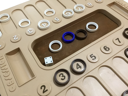 Vintage OBSESSION Board Game Mego Missing Replacement Rings Pieces Parts Tokens