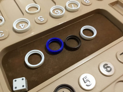 Vintage OBSESSION Board Game Mego Missing Replacement Rings Pieces Parts Tokens