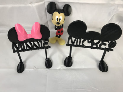 Minnie Mouse FAN ART Display Sign Stand POP Wobblers Collectibles