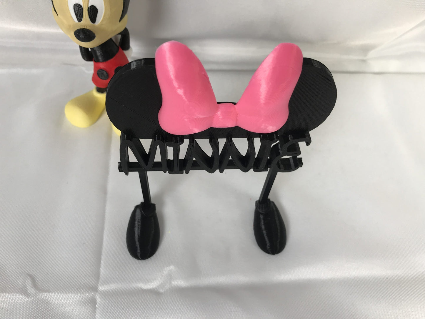 Minnie Mouse FAN ART Display Sign Stand POP Wobblers Collectibles