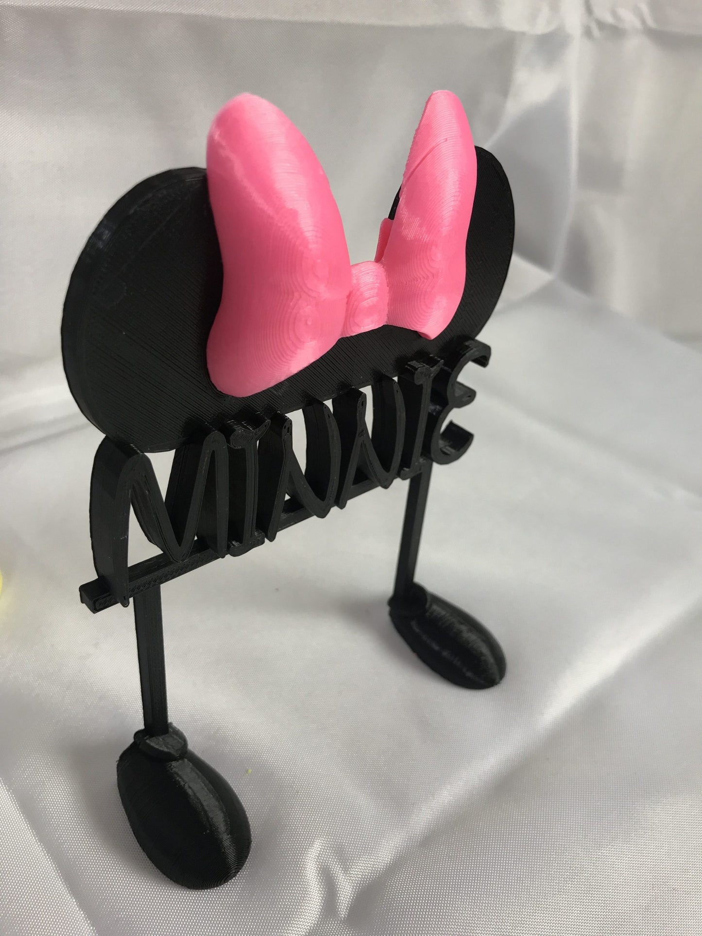 Minnie Mouse FAN ART Display Sign Stand POP Wobblers Collectibles