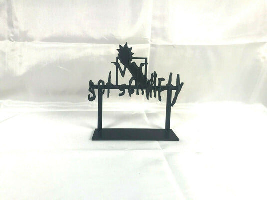 Rick and Morty Get Schwifty (Fan Art) Display Sign POP Dorbz Collectibles