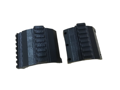 Barrel Pump Grip Adapter With Picatinny Rails ONLY For Alpha Trooper Any Color