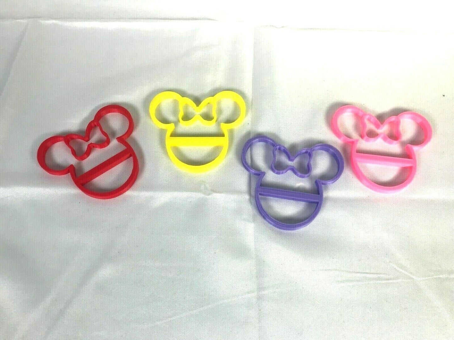 TWO Mouse Shirt Clips, T-Shirt / Scarf Style Slide Ring Holder. Tee Shirt Pull