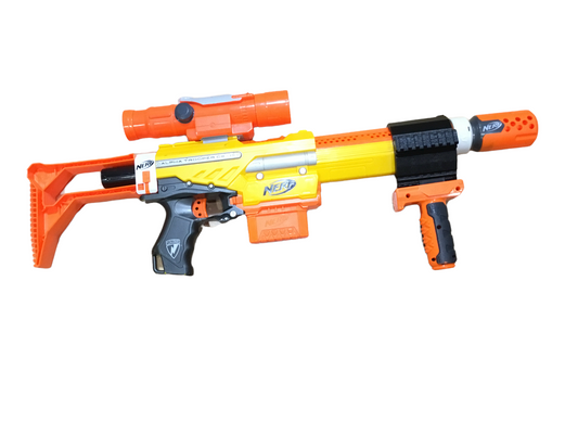Barrel Pump Grip Adapter With Picatinny Rails ONLY For Alpha Trooper Any Color