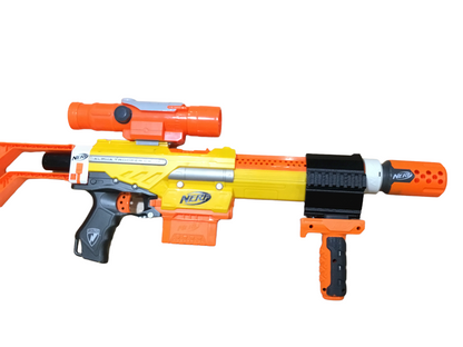 Barrel Pump Grip Adapter With Picatinny Rails ONLY For Alpha Trooper Any Color