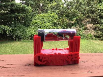 Carnage Symbiote Contained in a Glass Vial with Custom Display Stand - CosPlay