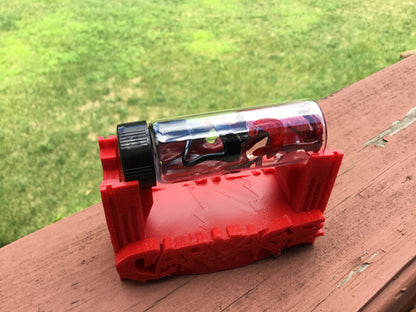 Carnage Symbiote Contained in a Glass Vial with Custom Display Stand - CosPlay