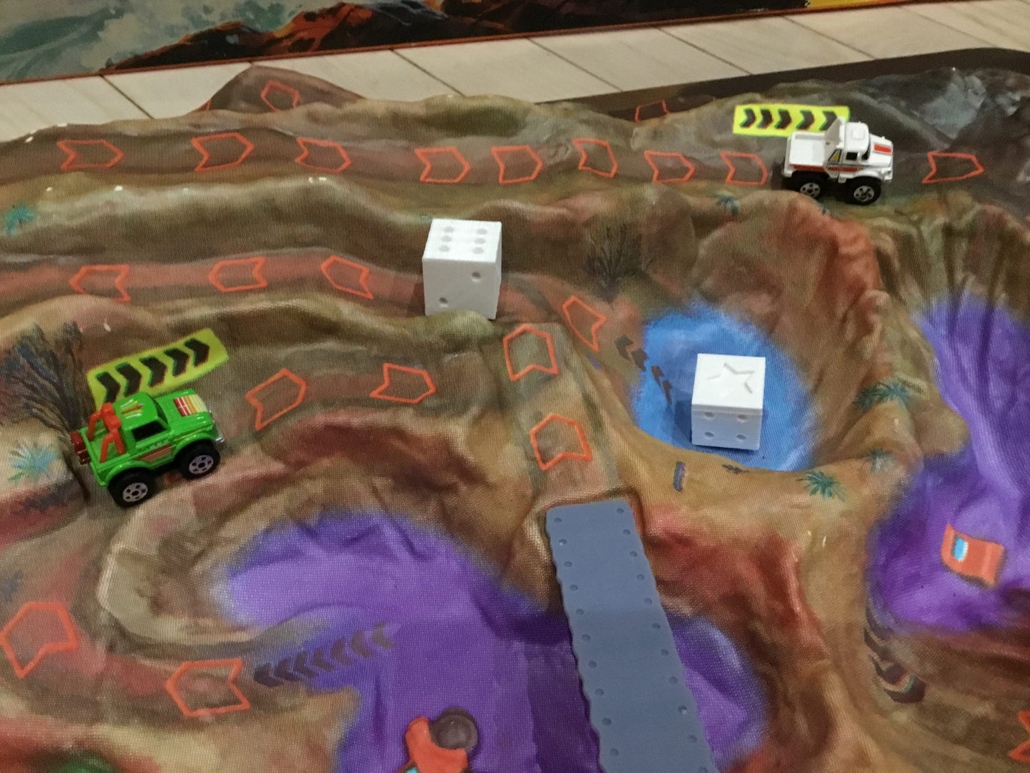 1989 Vintage Crash Canyon Compatible Board Game REPLACEMENT PARTS Only SSWI