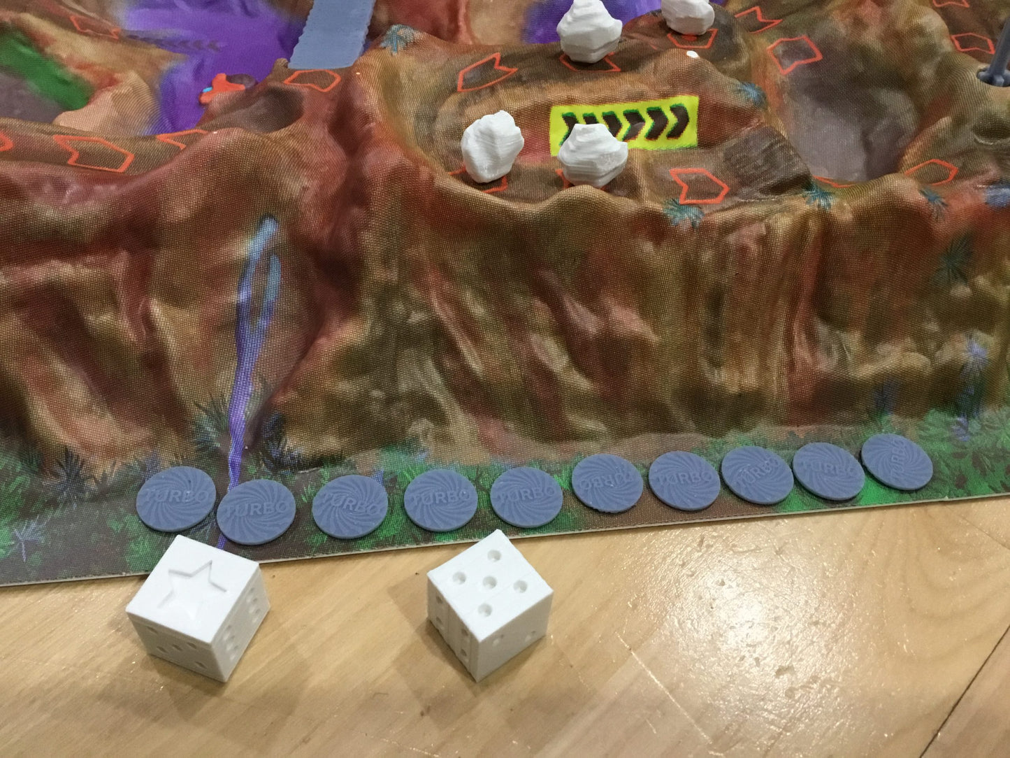 1989 Vintage Crash Canyon Compatible Board Game REPLACEMENT PARTS Only SSWI