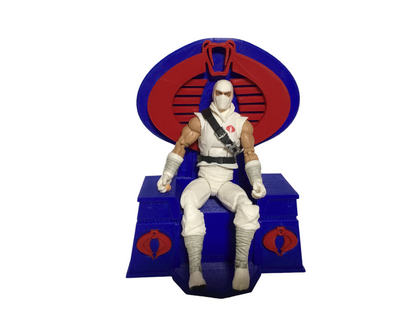 SSWI Custom Gi Joe Throne / Chair Cobra Commander or Destro fits 6 inch figures