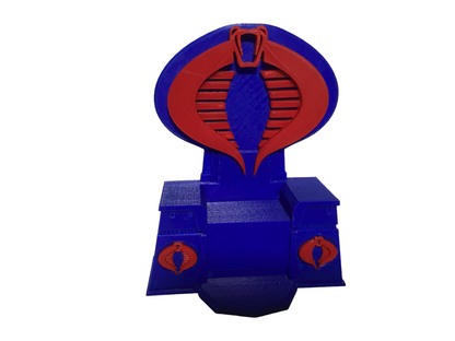 SSWI Custom Gi Joe Throne / Chair Cobra Commander or Destro fits 6 inch figures