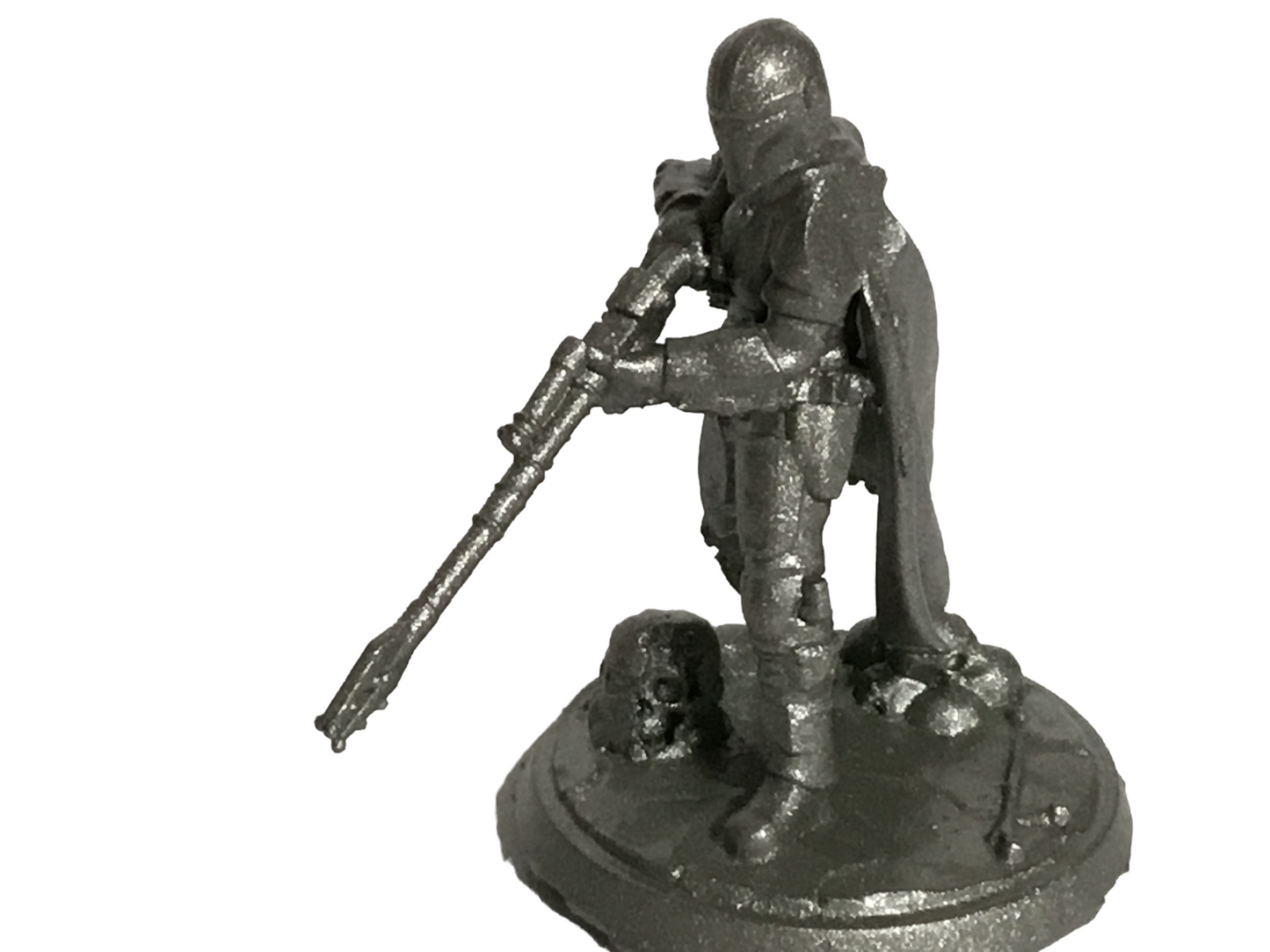 Custom Wargaming Tabletop Legion Scale size Mando Miniature - SSWI