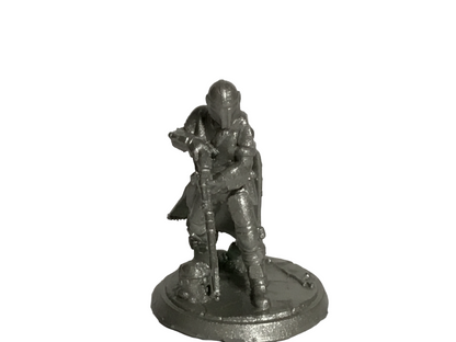 Custom Wargaming Tabletop Legion Scale size Mando Miniature - SSWI