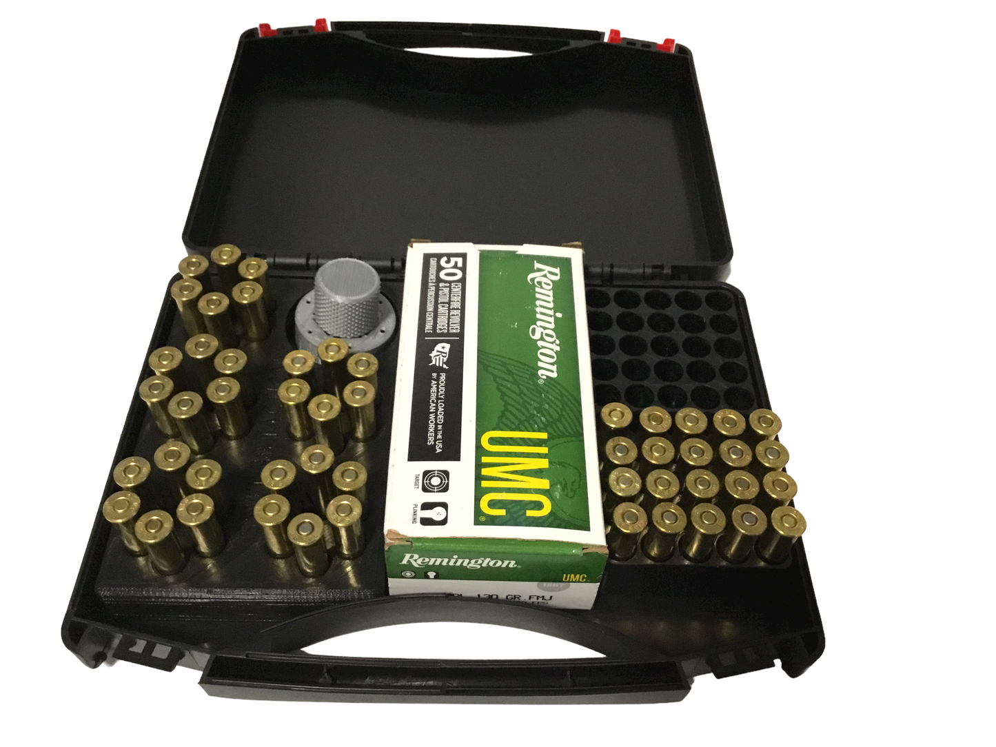 SSWI 357 38 Special Revolver Speed Loader, Loading Tray and Carrying Case Kit