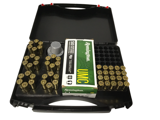 SSWI 357 38 Special Revolver Speed Loader, Loading Tray and Carrying Case Kit