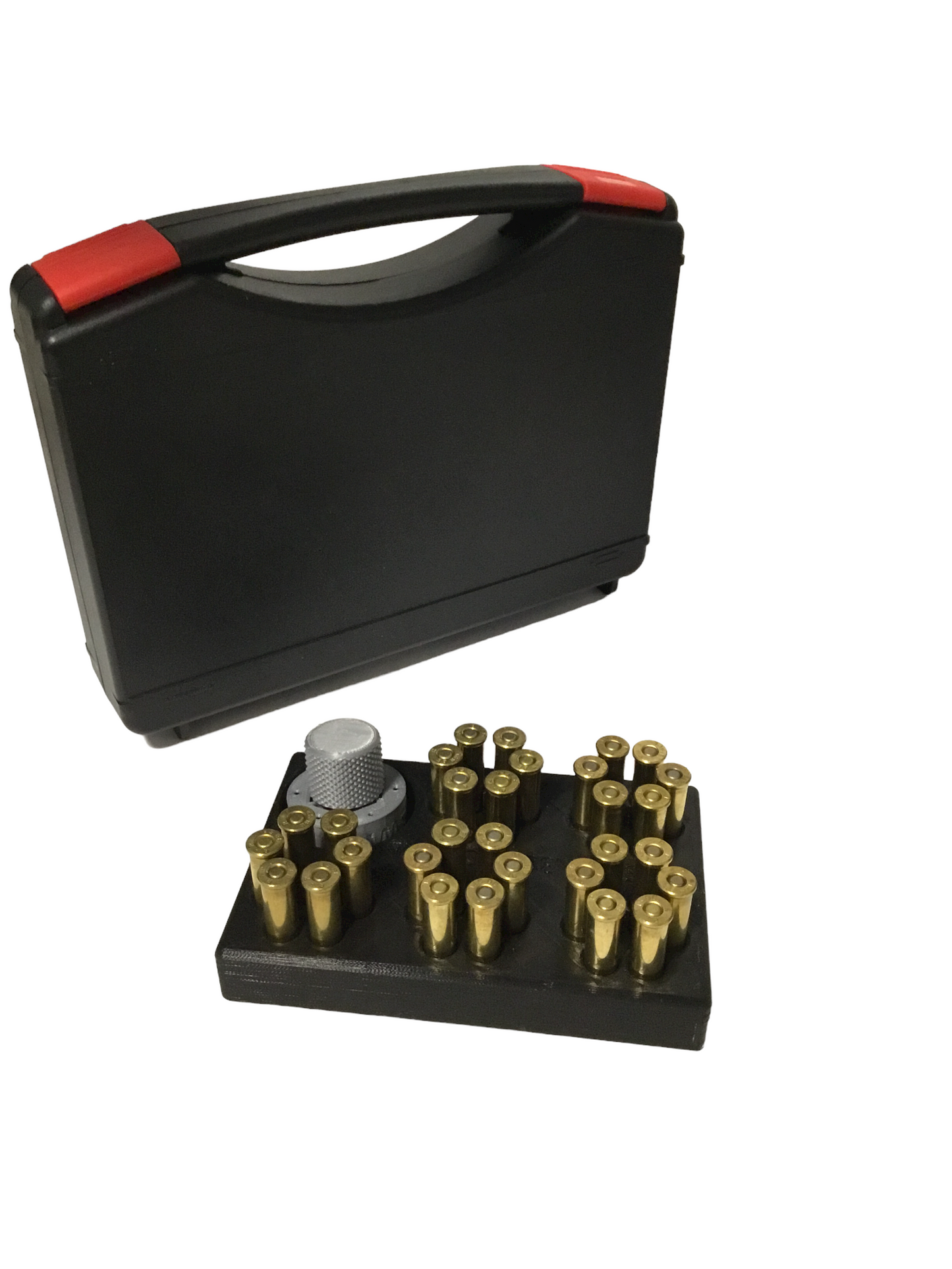 SSWI 357 38 Special Revolver Speed Loader, Loading Tray and Carrying Case Kit