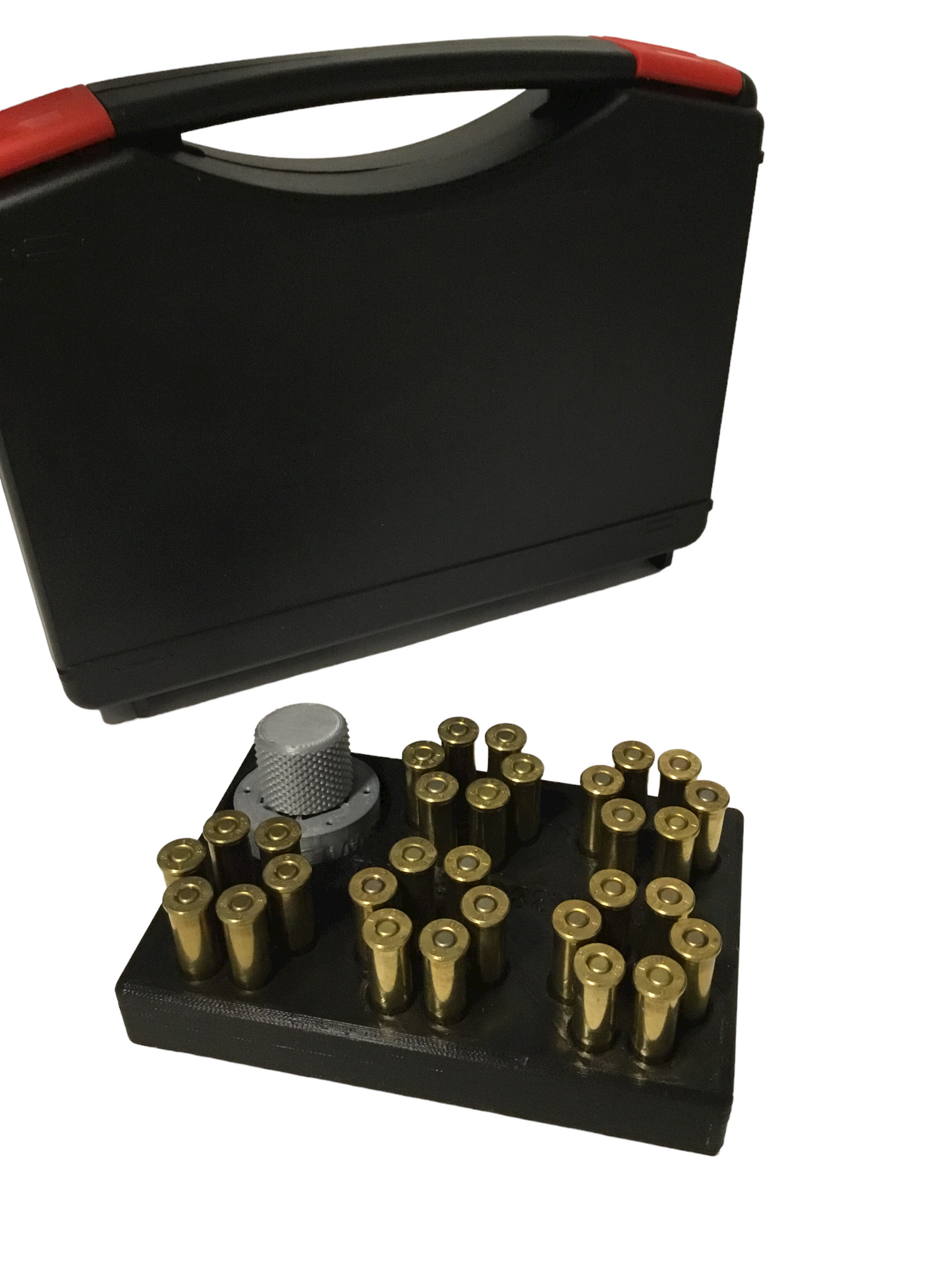 SSWI 357 38 Special Revolver Speed Loader, Loading Tray and Carrying Case Kit