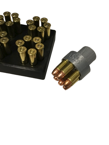 SSWI 357 38 Special Revolver Speed Loader, Loading Tray and Carrying Case Kit