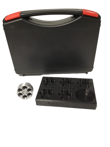 SSWI 357 38 Special Revolver Speed Loader, Loading Tray and Carrying Case Kit