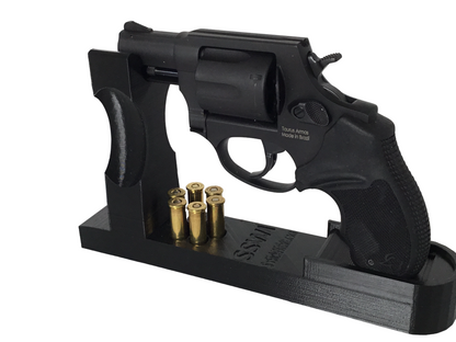 SSWI 357 38 Special Pistol Revolver / Bullet Display Stand - Any Color Free Ship