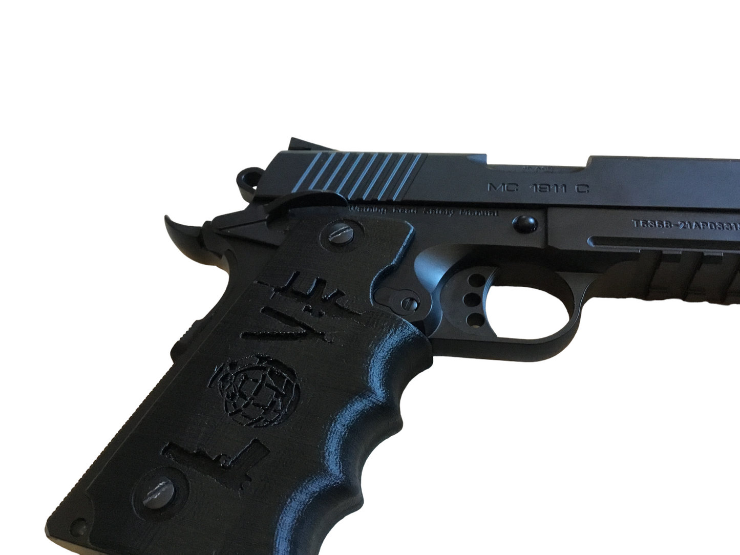 SSWI Full Size 1911 .45acp and Clones LOVE Ergo Grips - Any Color 45Cal Custom