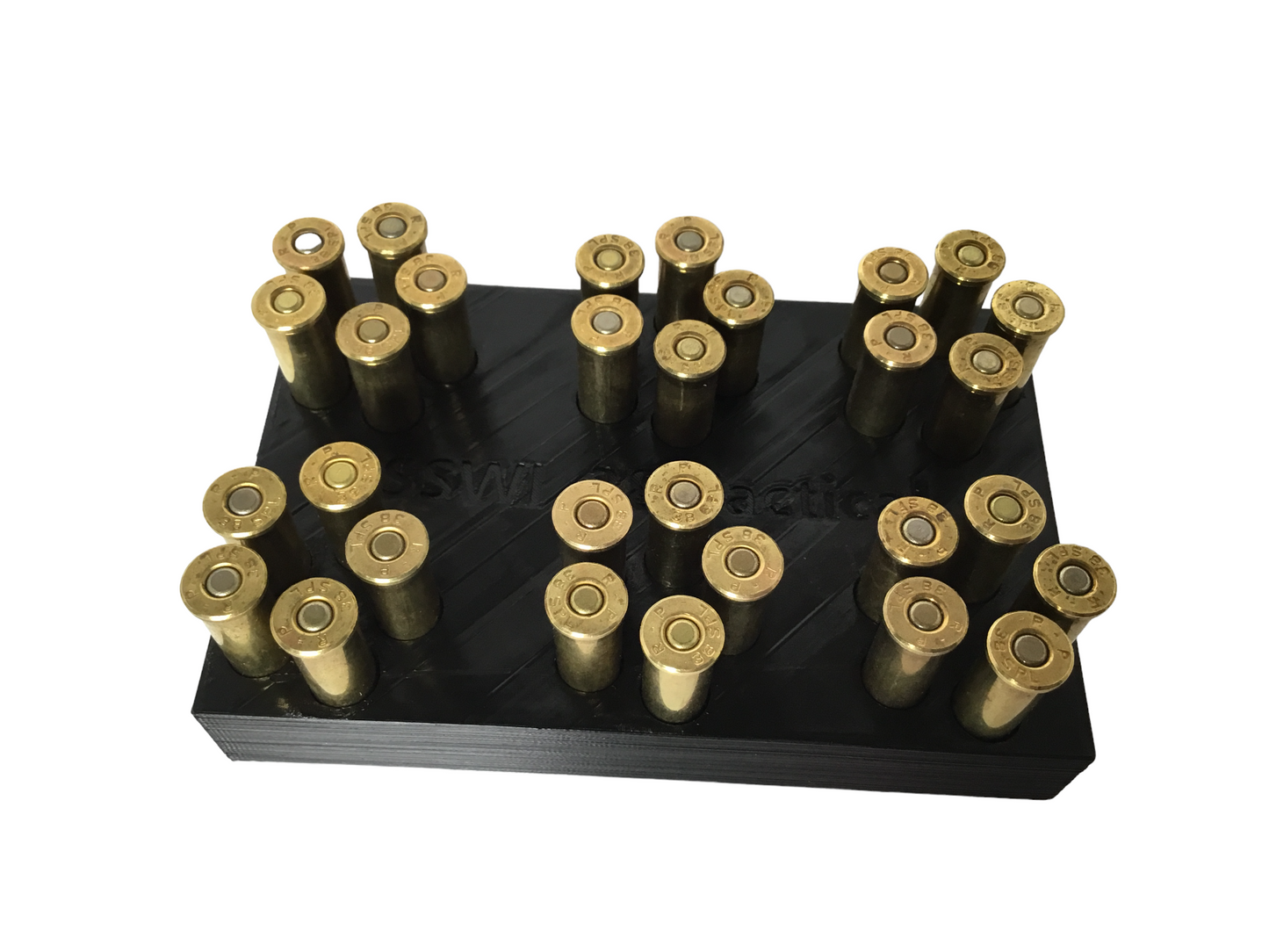 SSWI 357 38 Special 5 Shot Revolver Speed Loader, Loading Tray Carrying Case Kit