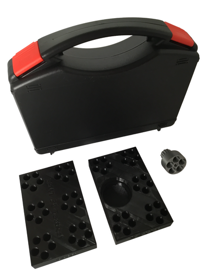 SSWI 357 38 Special 5 Shot Revolver Speed Loader, Loading Tray Carrying Case Kit