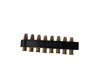 8 or 16 Round Tactical .22lr 22 Cal Bullet Ammo Holder Vest / Belt Clip .22Cal