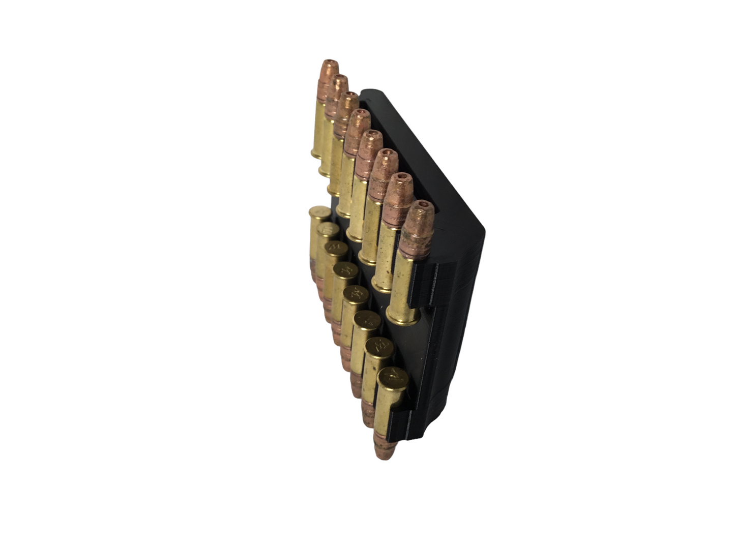 8 or 16 Round Tactical .22lr 22 Cal Bullet Ammo Holder Vest / Belt Clip .22Cal