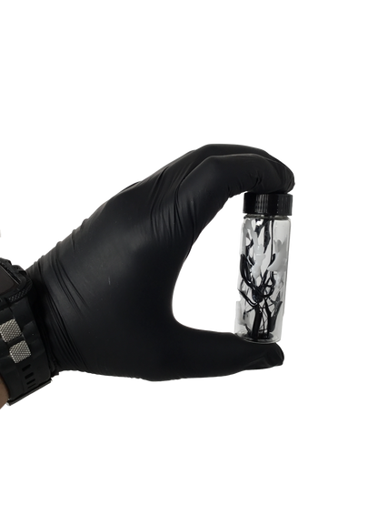 Anti-Venom Symbiote Contained in a Glass Vial with Custom Display Stand CosPlay