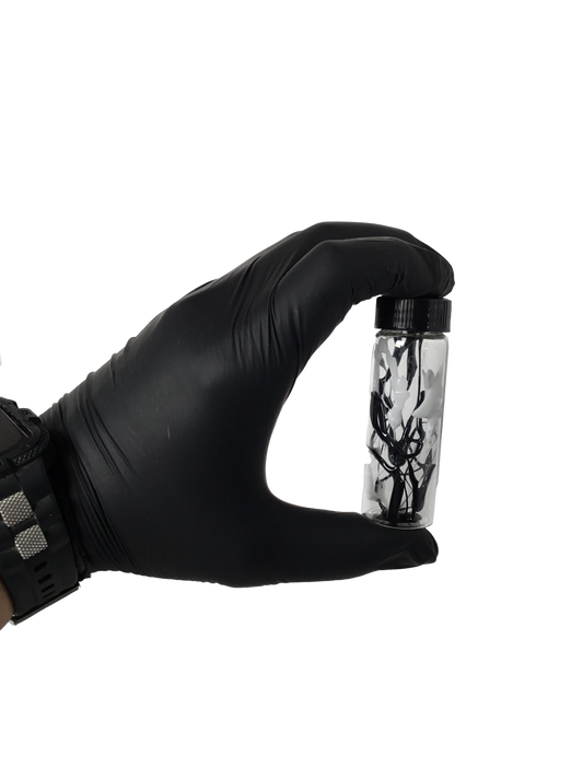 Anti-Venom Symbiote Contained in a Glass Vial with Custom Display Stand CosPlay