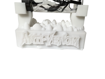 Anti-Venom Symbiote Contained in a Glass Vial with Custom Display Stand CosPlay
