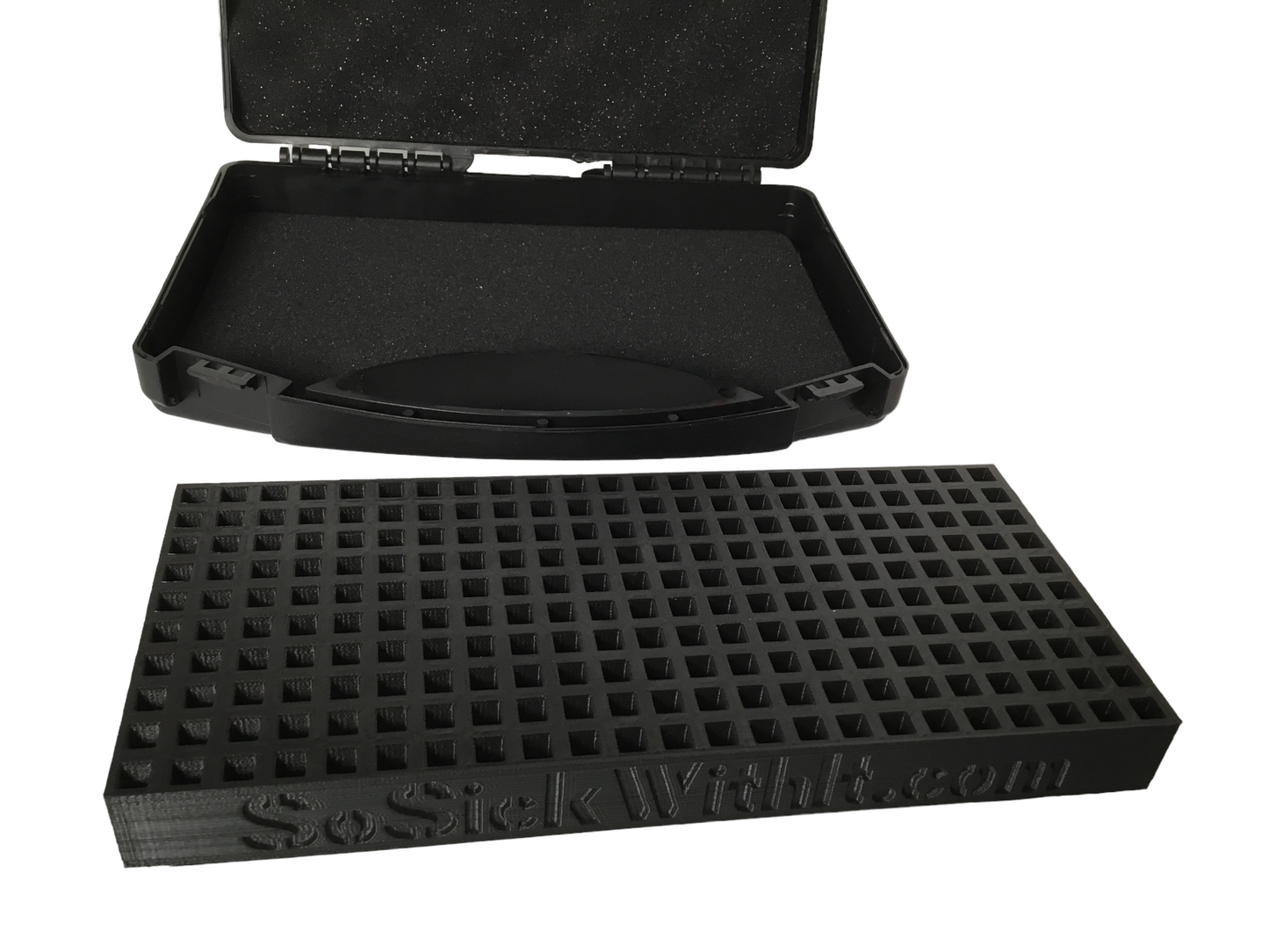 SSWI .22lr 230 Round Loading Tray Storage Box Ammo Case .22 w/ Carrying Case Kit