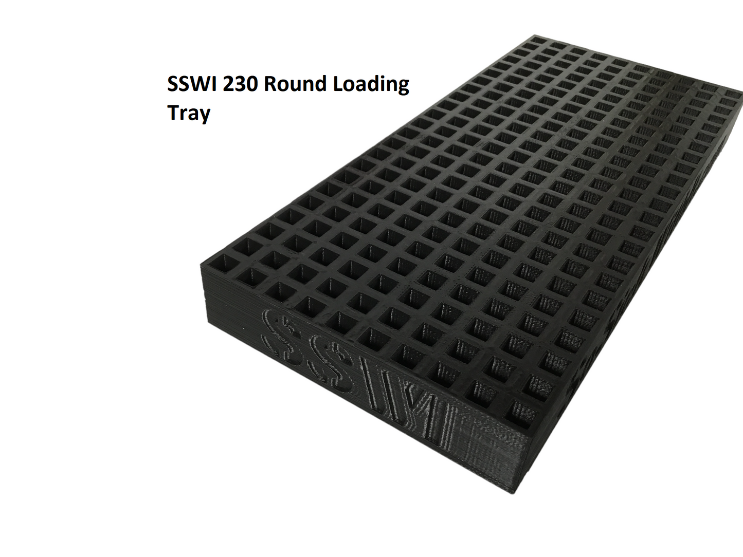 SSWI .22lr 230 Round Loading Tray Storage Box Ammo Case .22 w/ Carrying Case Kit