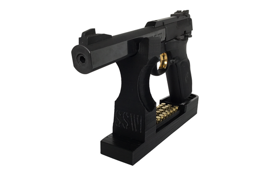 SSWI 22lr Browning Buck Mark Pistol / Bullet Display Stand - Any Color, BuckMark