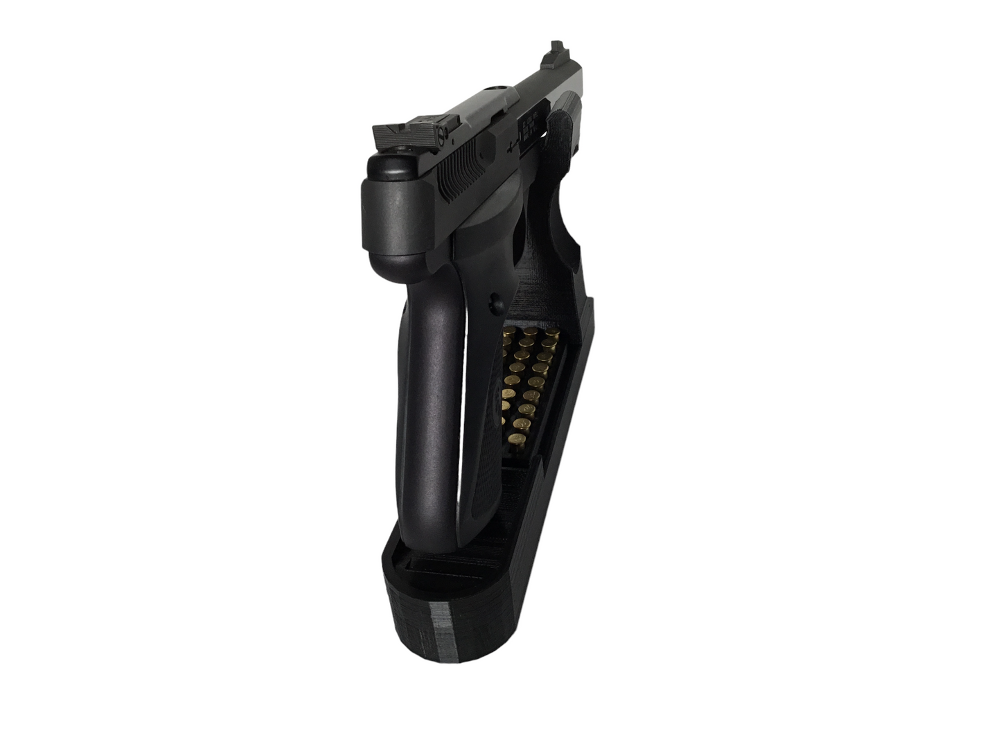SSWI 22lr Browning Buck Mark Pistol / Bullet Display Stand - Any Color, BuckMark