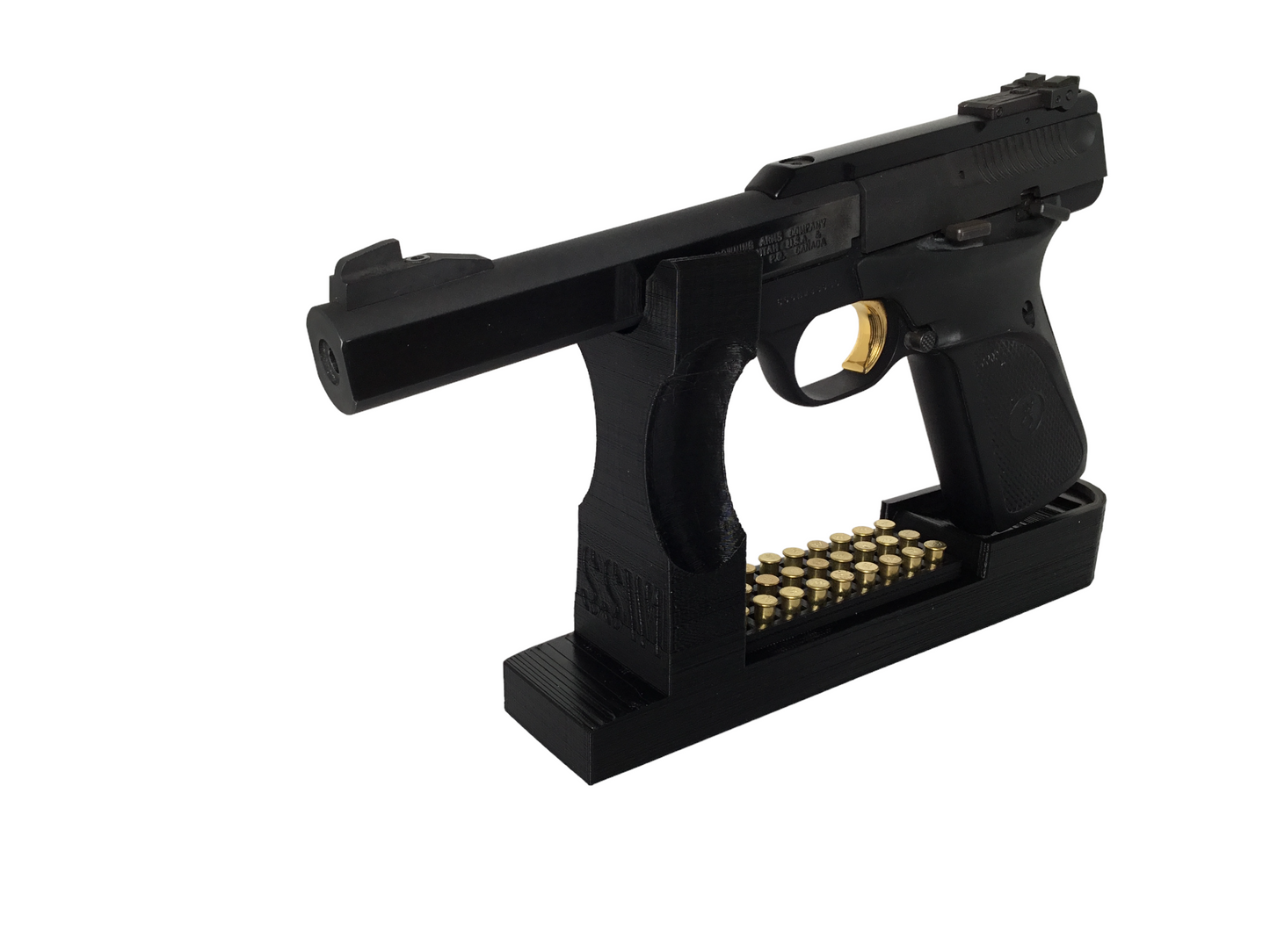 SSWI 22lr Browning Buck Mark Pistol / Bullet Display Stand - Any Color, BuckMark