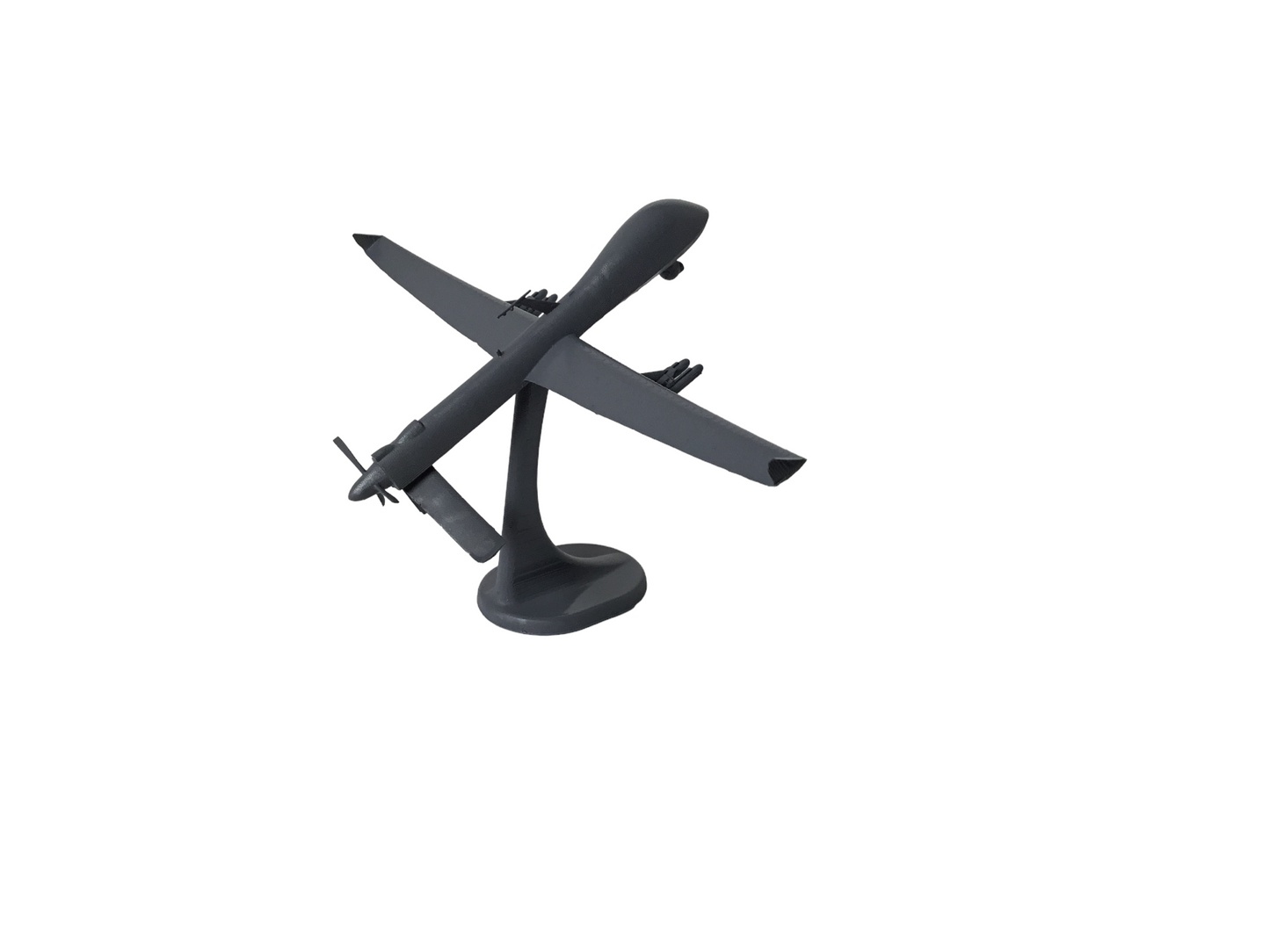 1/24 scale Predator Military Drone UAV Model with Stand Unmanned Aerial Vehicle