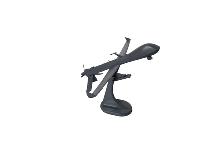 1/24 scale Predator Military Drone UAV Model with Stand Unmanned Aerial Vehicle
