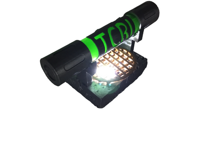 Teenage Mutant Ninja Turtles TCRI Mutagen Ooze Canister, Sign & Light up display