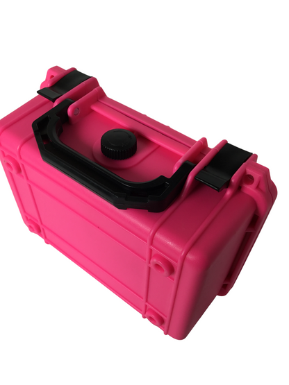 Pink or Black 9mm 380 357 38 Special Speed Loader Storage Tray Carrying Case Kit