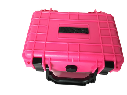 Pink or Black 9mm 380 357 38 Special Speed Loader Storage Tray Carrying Case Kit