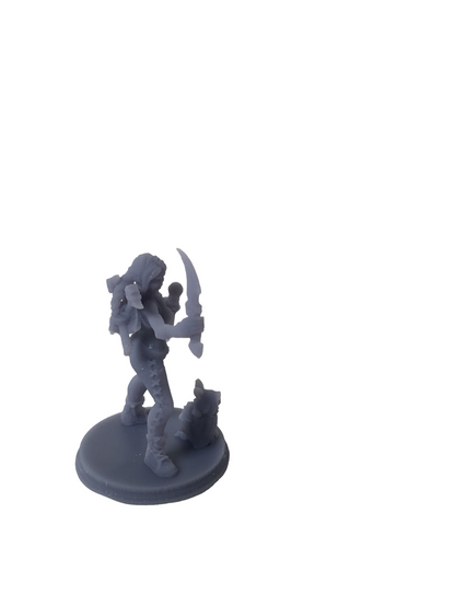 Bunny The Vampire Slayer | Tabletop | Miniature Figurine | D&D | RPG | Fantasy Gaming