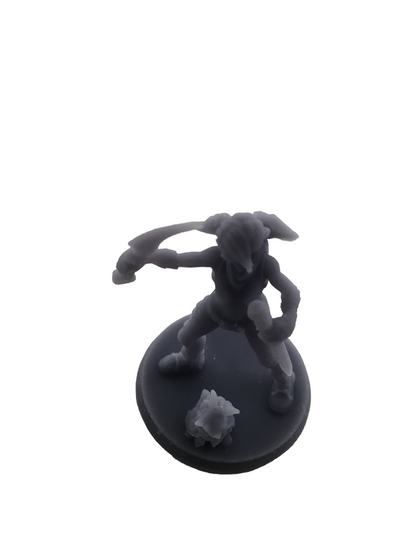 Bunny The Vampire Slayer | Tabletop | Miniature Figurine | D&D | RPG | Fantasy Gaming