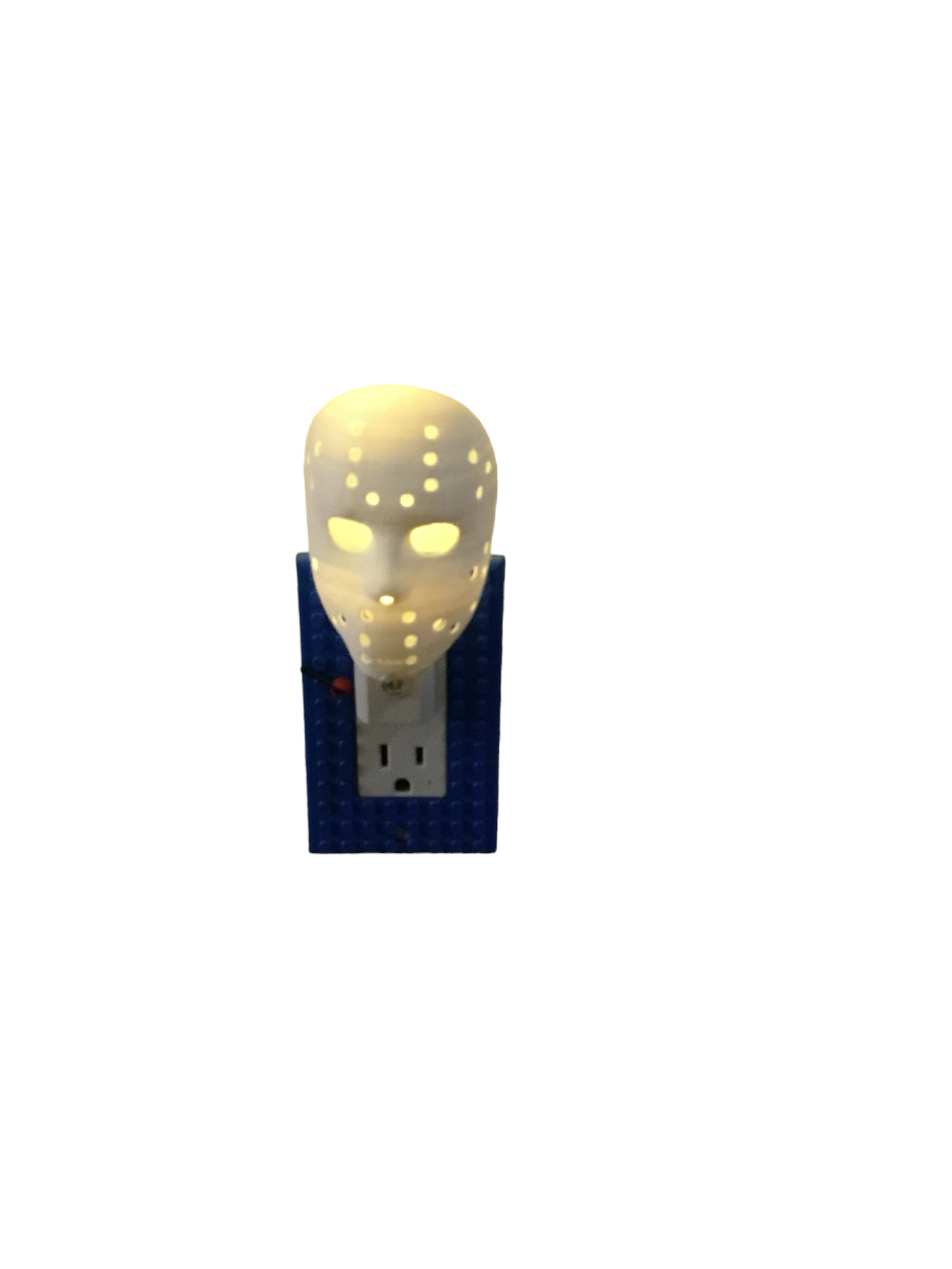 Jason Mask AUTO LED Plug in Night Light Lamp - Scary, Spooky, Horror, Gothic Fun