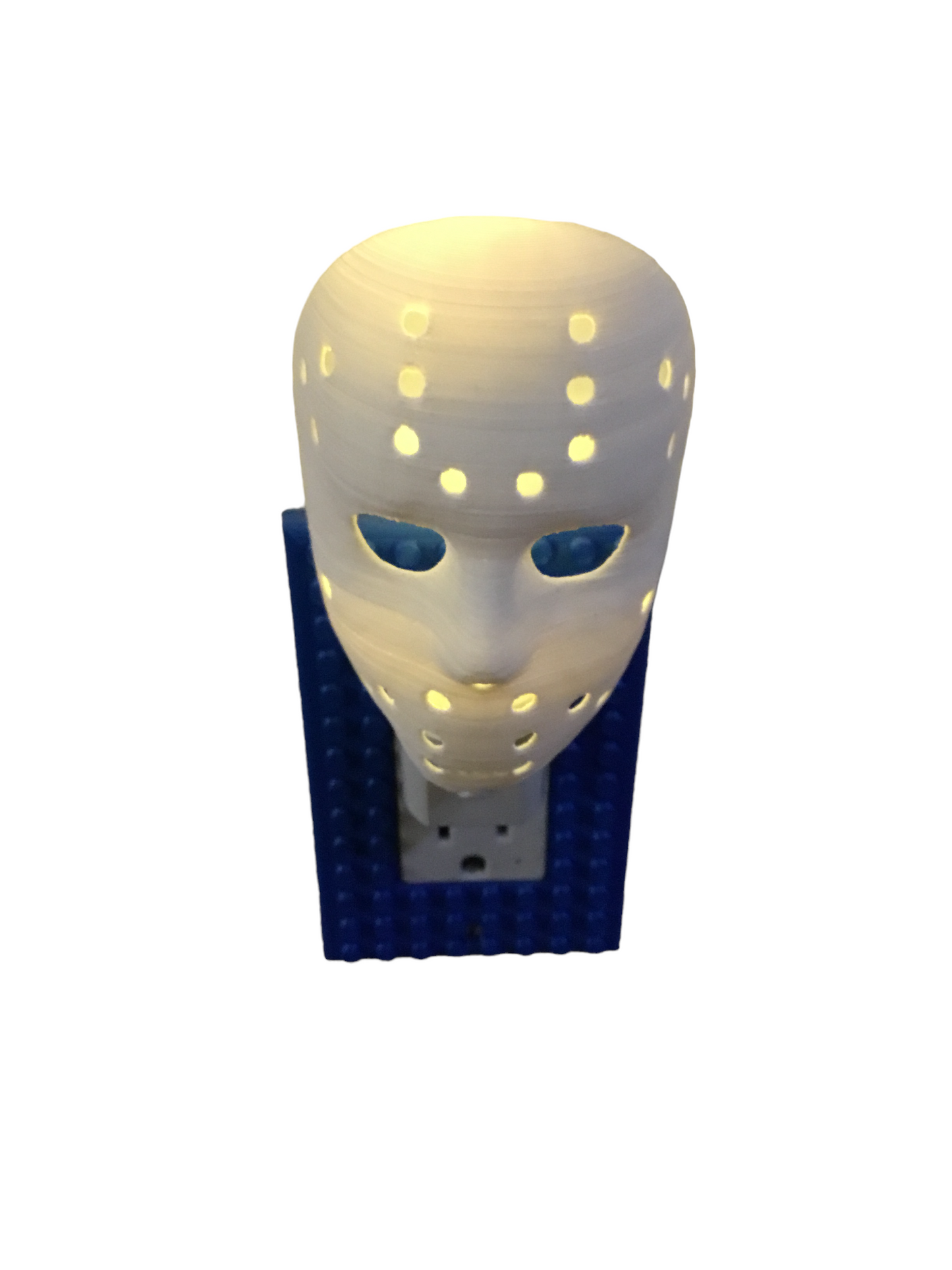 Jason Mask AUTO LED Plug in Night Light Lamp - Scary, Spooky, Horror, Gothic Fun