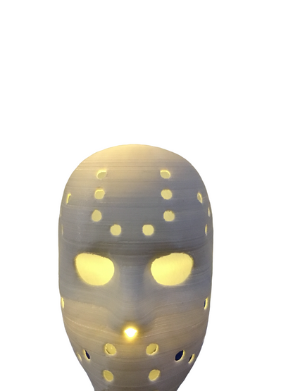 Jason Mask AUTO LED Plug in Night Light Lamp - Scary, Spooky, Horror, Gothic Fun